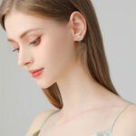 925 sterling silver Zirconia Earrings