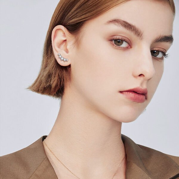 925 sterling silver Zirconia Earrings